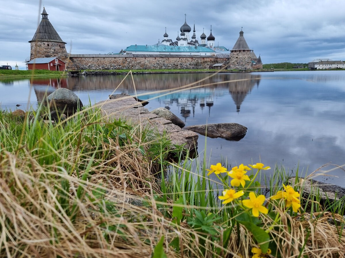 Соловецкие острова водопад